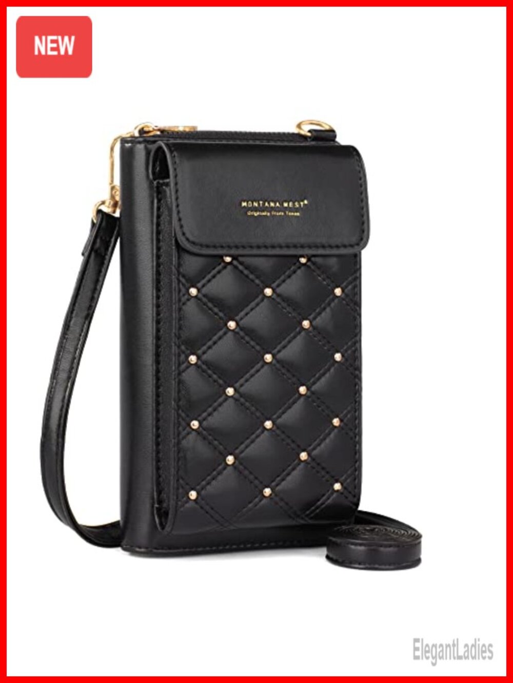 Montana West Crossbody Phone Purse RFID Blocking Vegan Leather Cell Wallet